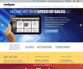 Intelliquip.com(Pump Selection Software & CPQ) Screenshot