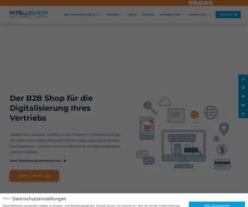 Intellishop.ag(B2B Commerce Experts) Screenshot