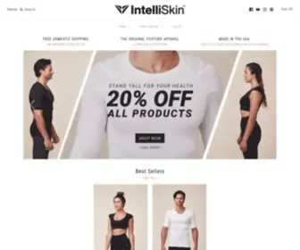 Intelliskin.net(The Original Performance Posture Apparel) Screenshot