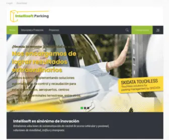 Intellisoftparking.com(Intellisoftparking) Screenshot