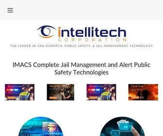 Intellitechcorporation.com(Our complete Jail Management and CAD solution) Screenshot