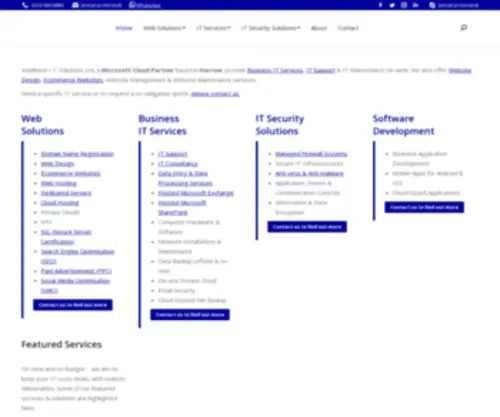 Intellitechitsolutions.com(Solutions Ltd) Screenshot