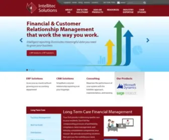 Intellitecsolutions.com(Microsoft Dynamics GP) Screenshot