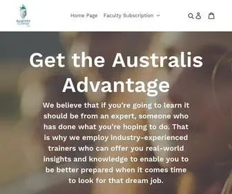 Intellitrainsolutions.online(Australis College) Screenshot