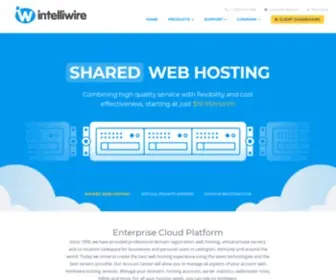 Intelliwire.net(Intelliwire Web Hosting) Screenshot