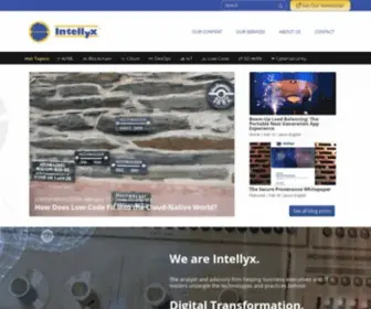 Intellyx.com(The Digital Transformation Experts) Screenshot