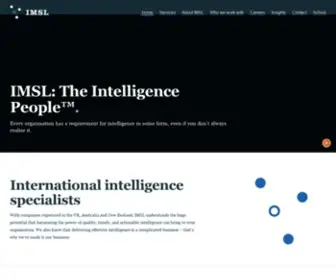 Intelmsl.com(The Intelligence People) Screenshot