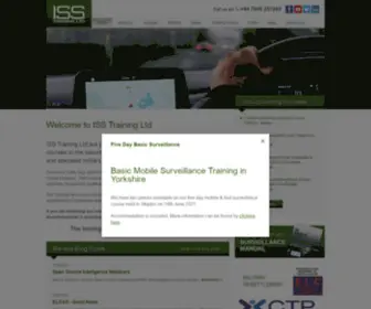 Intelsecurity.co.uk(ISS Training Ltd) Screenshot