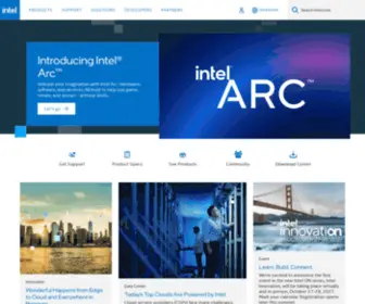 Intelserveredge.com(Intel) Screenshot