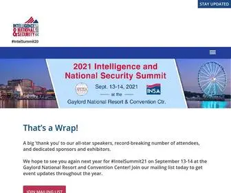 Intelsummit.org(Intelligence & National Security Summit) Screenshot