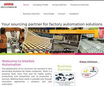 Inteltekindia.com(Inteltek Automation JV) Screenshot