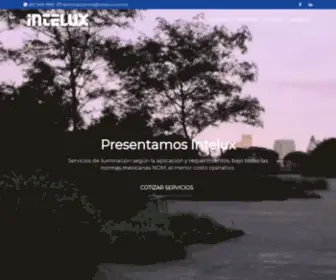 Intelux.com.mx(Luminarias LED) Screenshot