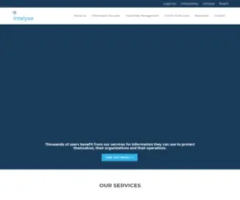 Intelyse.com(Home) Screenshot