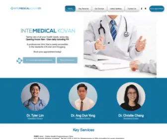 Intemedical.com(Intemedical Kovan Clinic) Screenshot