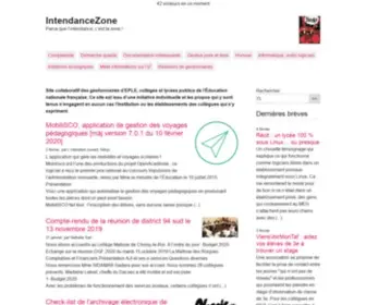 Intendancezone.net(Parce que l'intendance) Screenshot