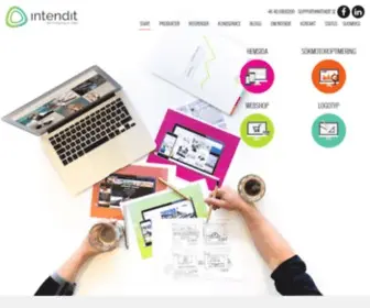 Intendit.se(Hemsidor, SEO & E-handel) Screenshot