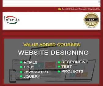 Intenseedu.com(Intense Education Pvt Ltd) Screenshot