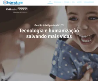 Intensicare.com.br(UTI Intensicare) Screenshot