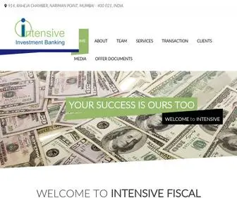 Intensivefiscal.com(Intensive Fiscal Services Pvt) Screenshot