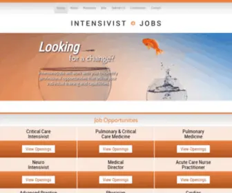 Intensivistjobs.com(Intensivistjobs) Screenshot