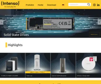 Intenso-International.de((Intenso)®) Screenshot