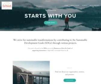 Intent-SDG.org(InTent) Screenshot