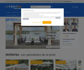 Intent24.fr(Tentes et chapiteaux de réception) Screenshot