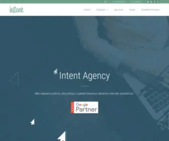 Intentagency.lt(Intent Agency) Screenshot