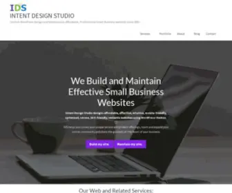Intentdesignstudio.com(WordPress Web Site Designs) Screenshot