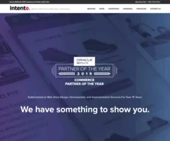 Intente.net(NetSuite SuiteCommerce Web Design Development Implementation openforbusiness this is #suitecommerce Commerce Agency Partner NetSuite SuiteCommerce Advanced Themes Responsive Mobile Website Design NetSuite Web Store Development NetSuite eCommerce Implementa) Screenshot