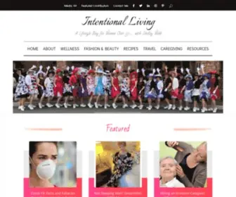 Intentionalcaregiver.com(Intentional Living) Screenshot