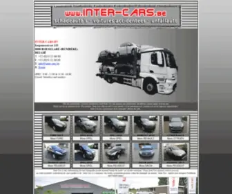Inter-Cars.be(Unfallauto INTER) Screenshot