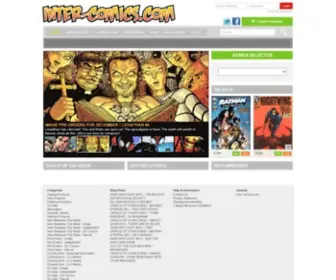 Inter-Comics.com(Comic Books) Screenshot