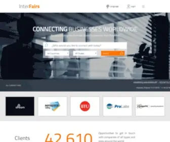 Inter-Fairs.com(Inter Fairs) Screenshot