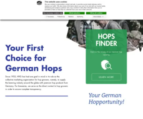 Inter-Hoptrade.de(HVG Germany) Screenshot
