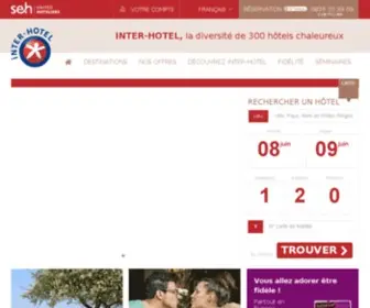 Inter-Hotel.com(Hotel 3 etoiles) Screenshot
