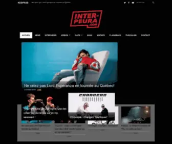 Inter-Peura.com(Actualités Hip Hop) Screenshot