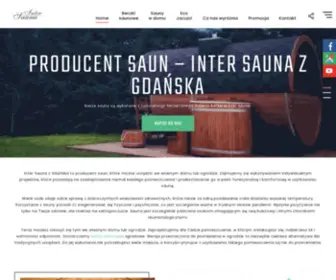 Inter-Sauna.com.pl(Producent saun) Screenshot