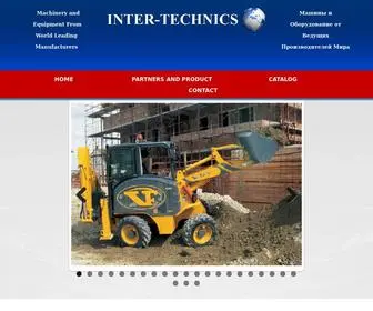 Inter-Technics.com(Machinery and equipment) Screenshot