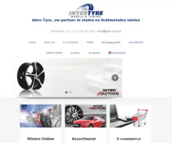 Inter-Tyre.nl(Inter Tyre) Screenshot