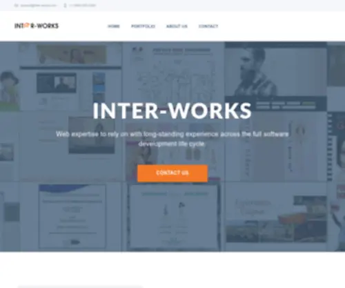 Inter-Works.com(Home Page) Screenshot