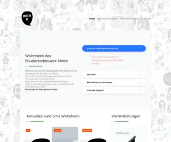 Inter2.de(Studentenwohnheim inter ii) Screenshot