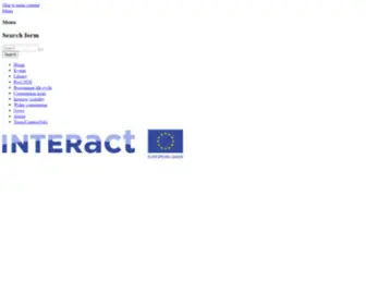 Interact-EU.net(Cooperation works) Screenshot