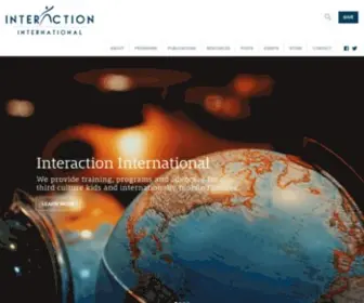 Interactionintl.org(Interaction International) Screenshot