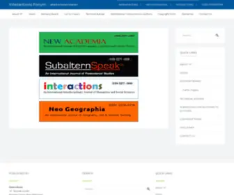 Interactionsforum.com(Interactions Forum) Screenshot