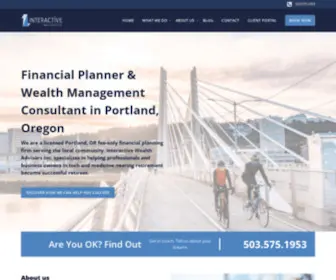 Interactive-Wealth.com(Interactive Wealth) Screenshot