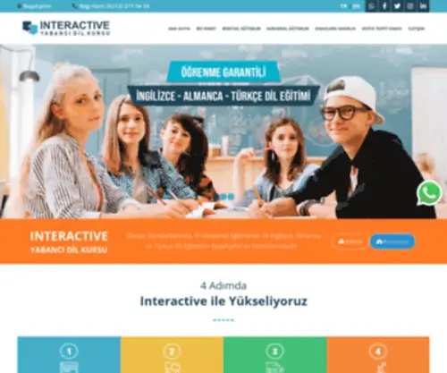 Interactive.com.tr(Interactive Yabancı Dil Kursu) Screenshot
