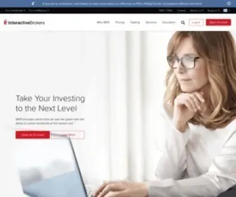 Interactivebrokers.com(Interactive Brokers LLC) Screenshot