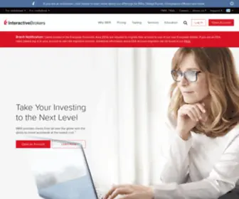 Interactivebrokers.ie(Interactive Brokers Ireland) Screenshot