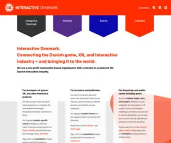 Interactivedenmark.dk(Interactive Denmark) Screenshot